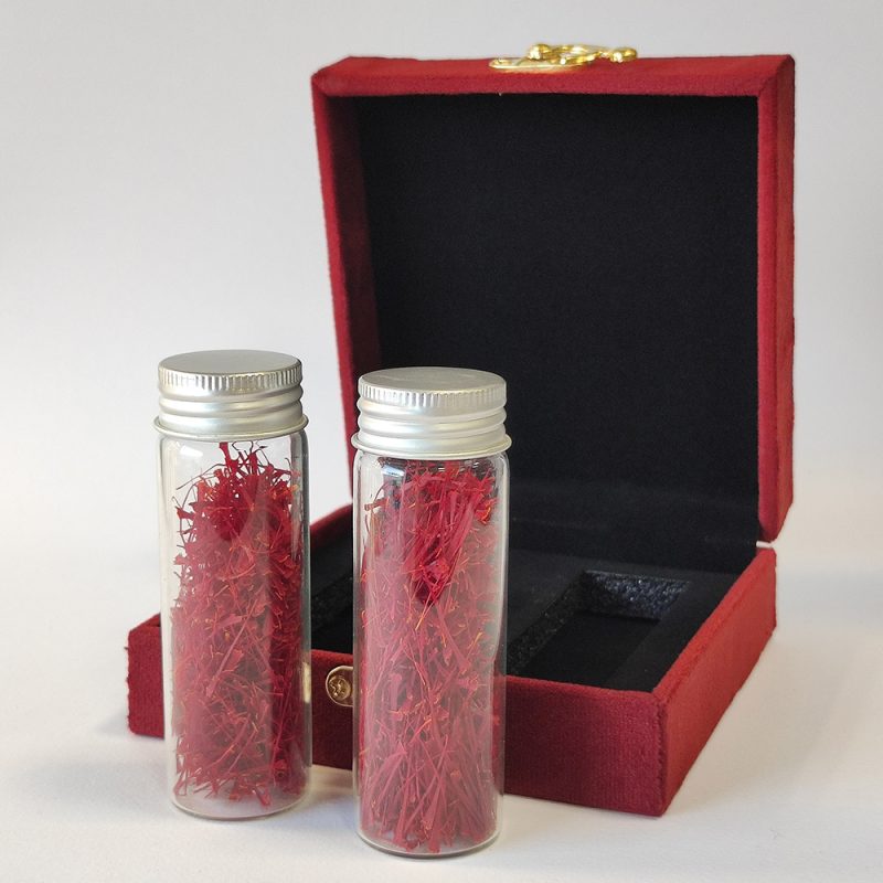 Luxury Velvet Saffron Gift Box